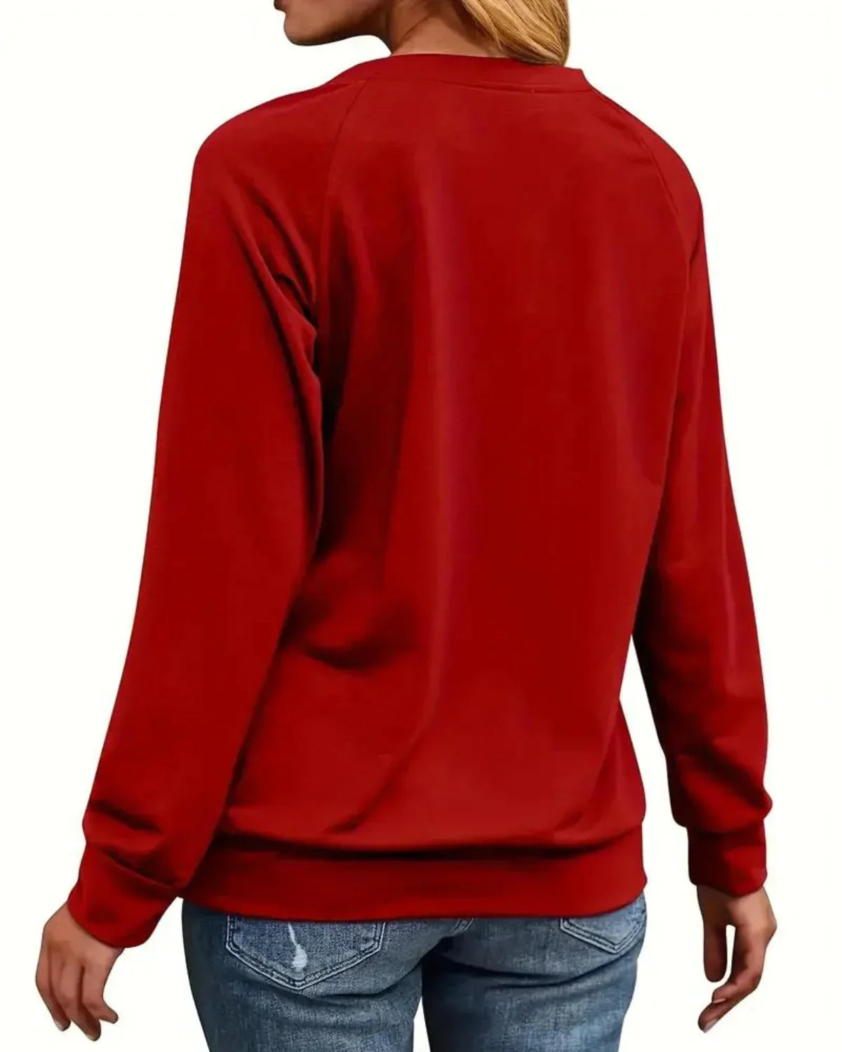 Weihnachtlicher Winterpullover für Damen