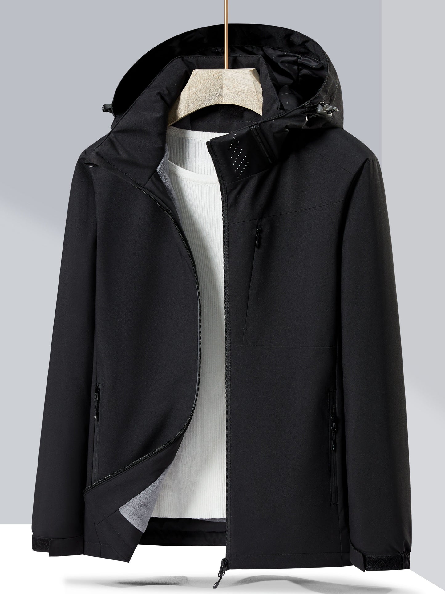 Wasserdichte Hooded Winterjacke mit Polar Fleece für Damen | Ideal für den Winter