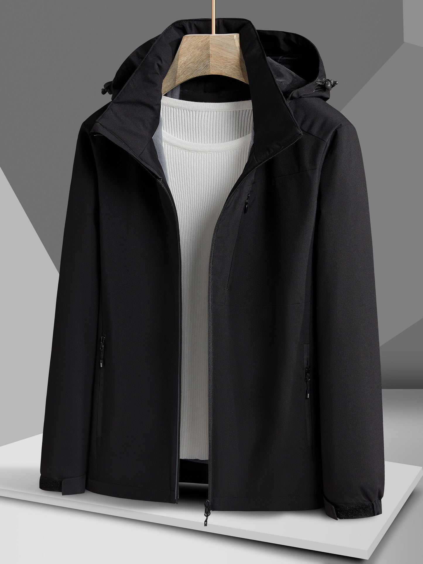 Wasserdichte Hooded Winterjacke mit Polar Fleece für Damen | Ideal für den Winter