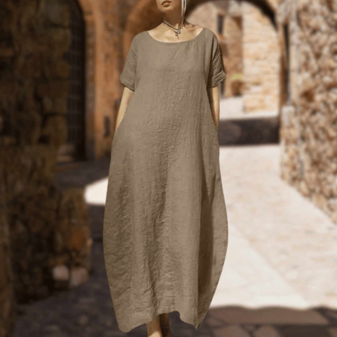 Yazmin® | Lässiges, weiches und bequemes langes Kleid