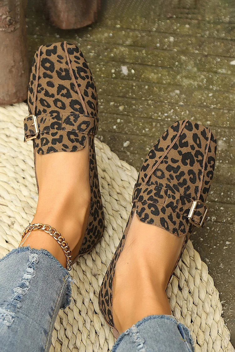 Zanika - Tägliche Loafers mit dekorativem Schnalle und Riemen