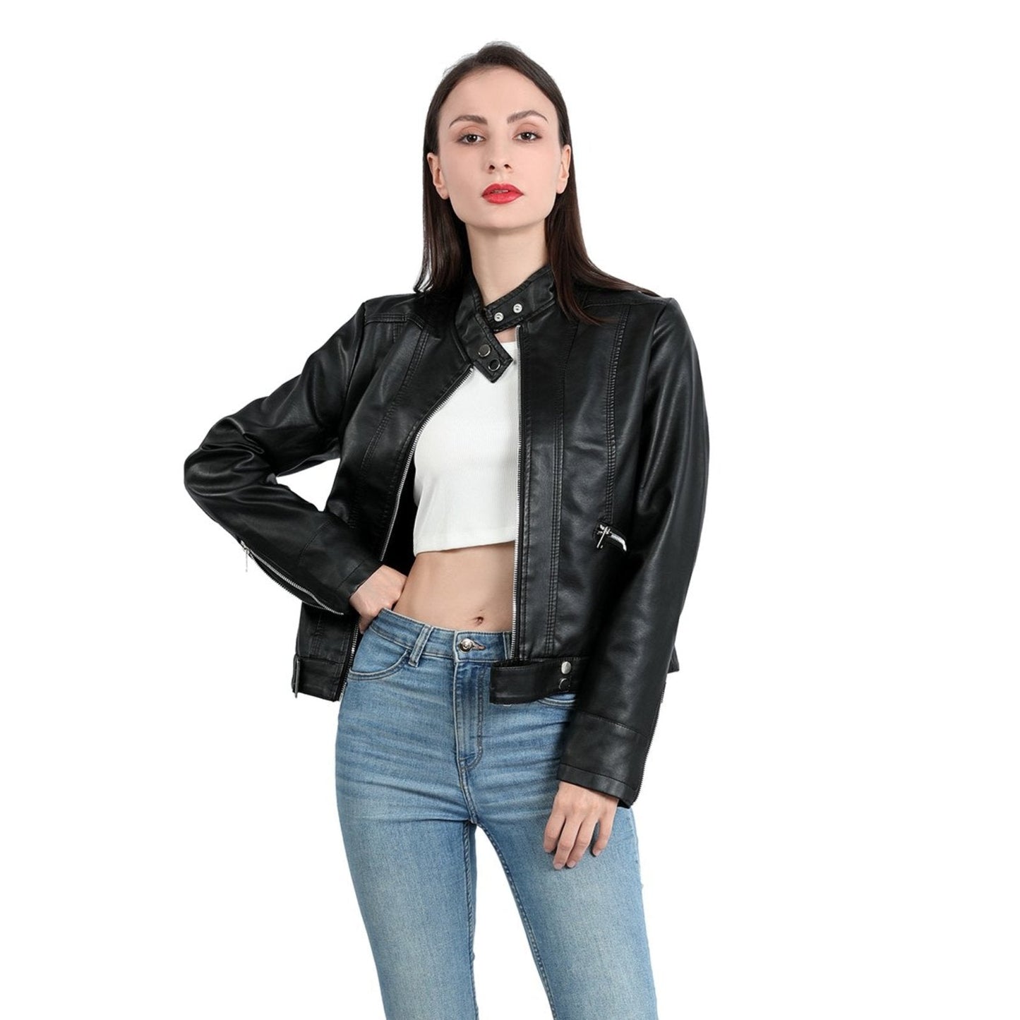 Aria™ - Jacke aus veganem Leder