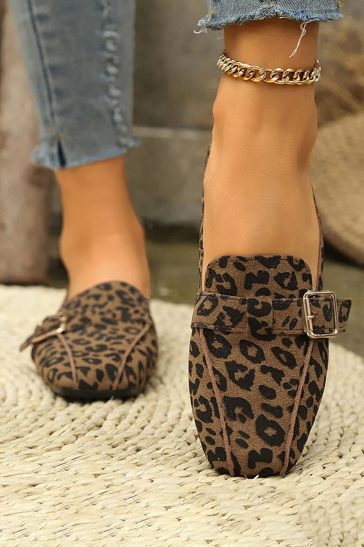 Zanika - Tägliche Loafers mit dekorativem Schnalle und Riemen