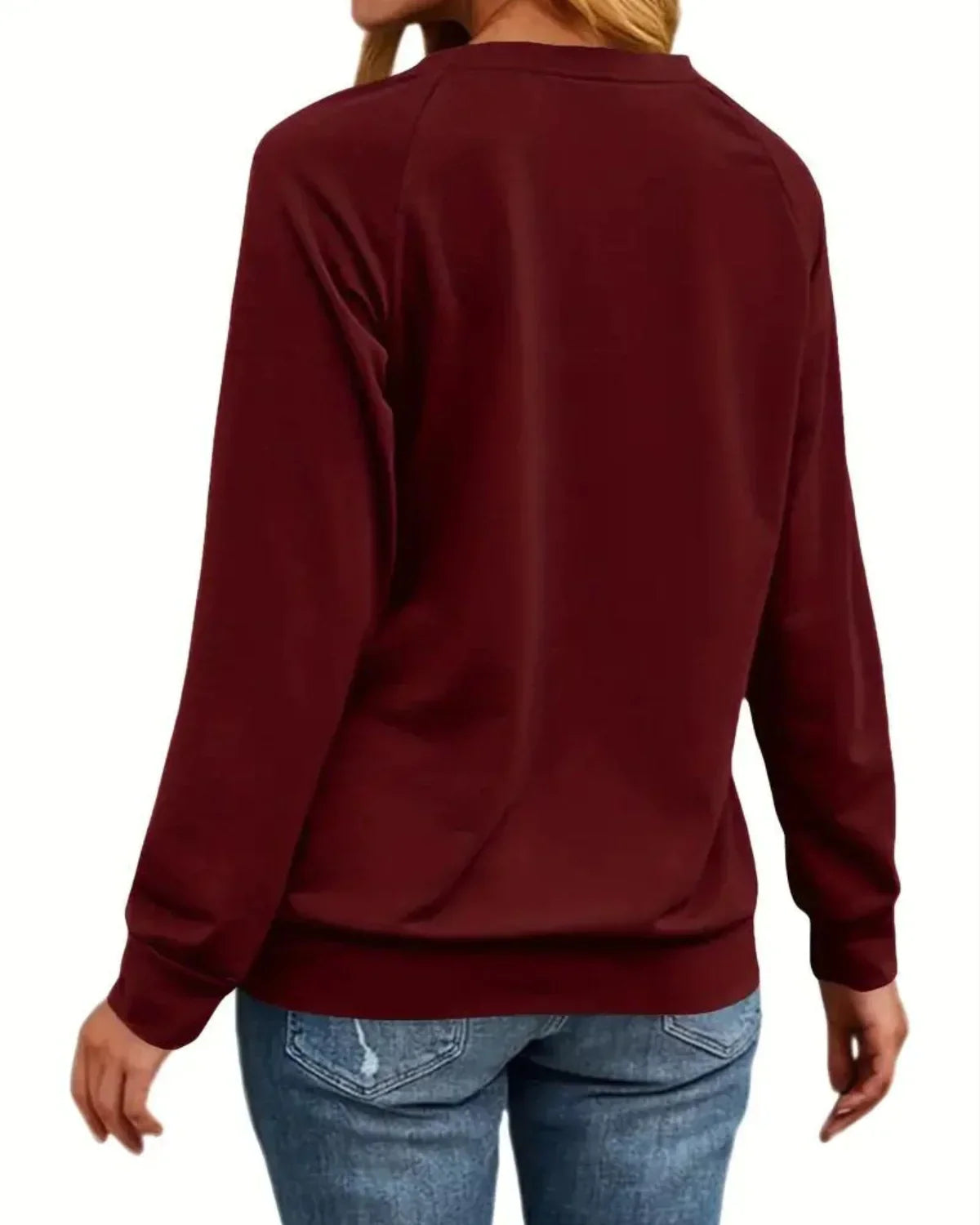 Weihnachtlicher Winterpullover für Damen