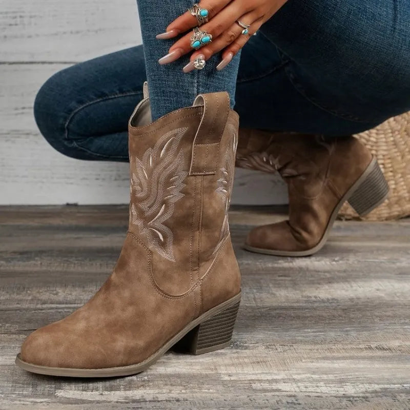 ALEJANDRA™ | Modische Winterstiefel aus Leder