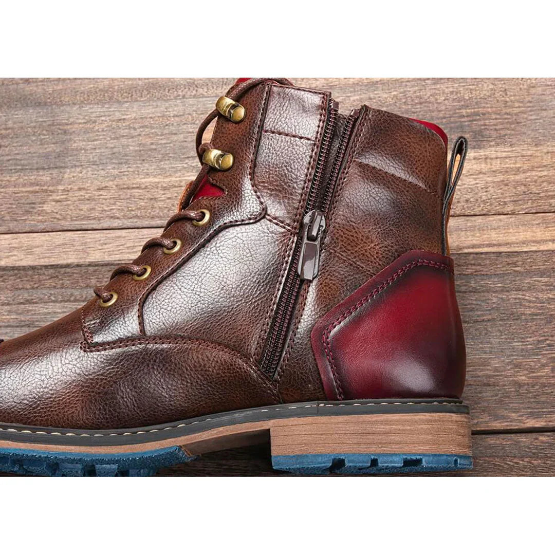 AARON | Premium-Oxford-Stiefel aus handgefertigtem Leder