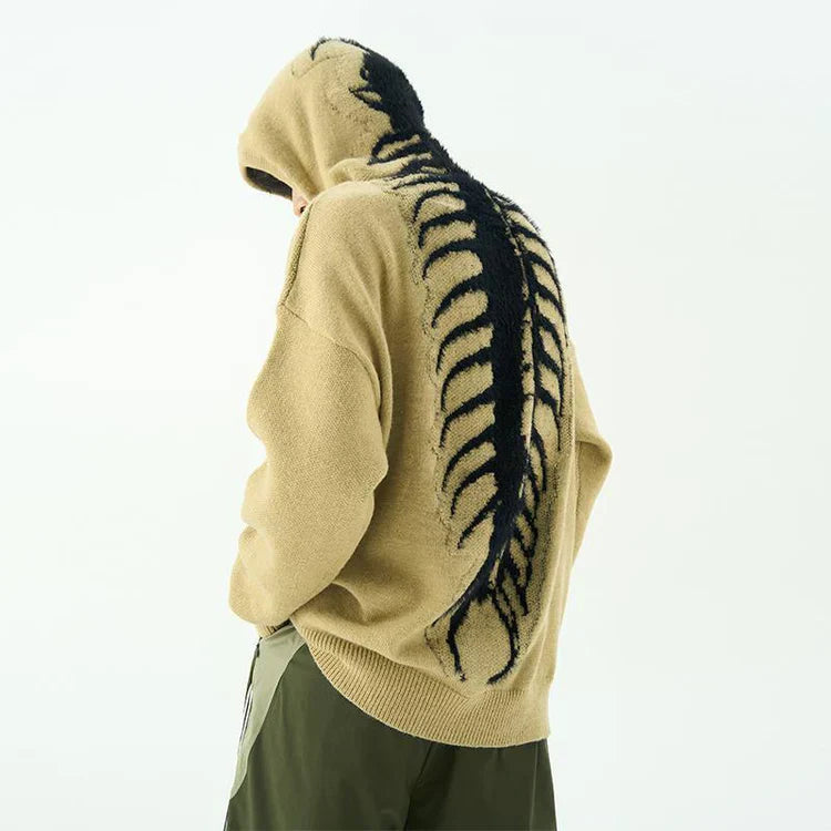 Warme Winterkapuzenpullover für Männer