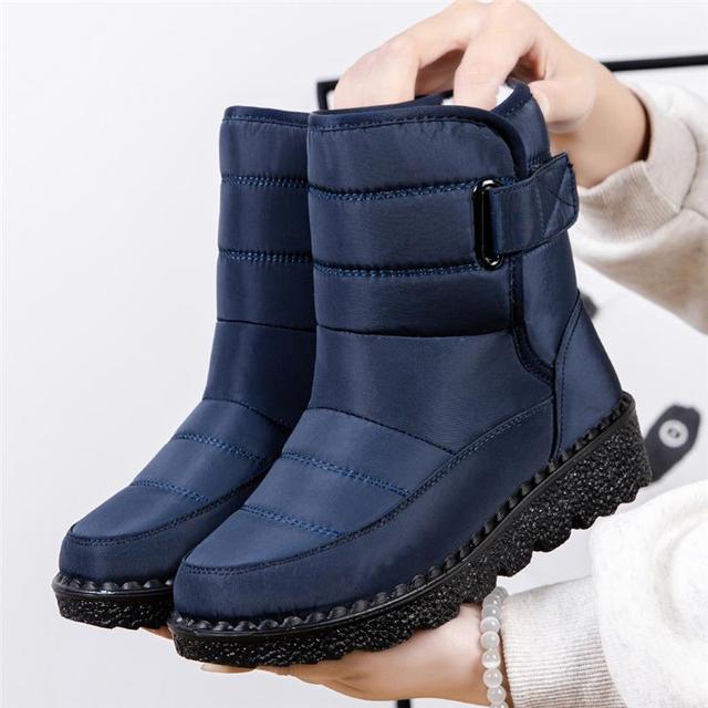 Warme Winterstiefel mit Wasserdichtem, Rutschfestem Design für Damen | Perfekt für legere Tage