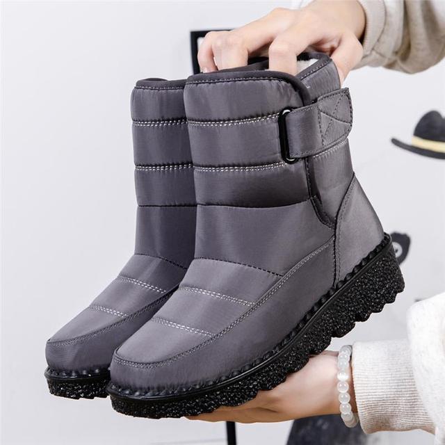 Warme Winterstiefel mit Wasserdichtem, Rutschfestem Design für Damen | Perfekt für legere Tage