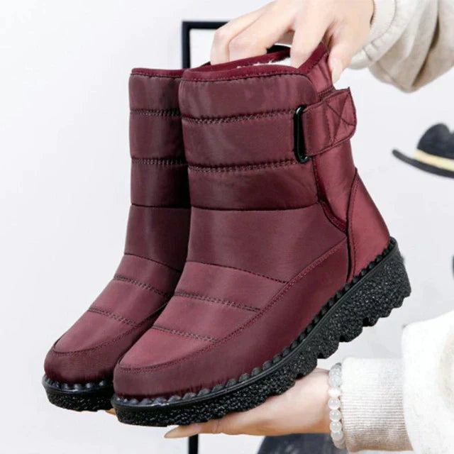 Warme Winterstiefel mit Wasserdichtem, Rutschfestem Design für Damen | Perfekt für legere Tage