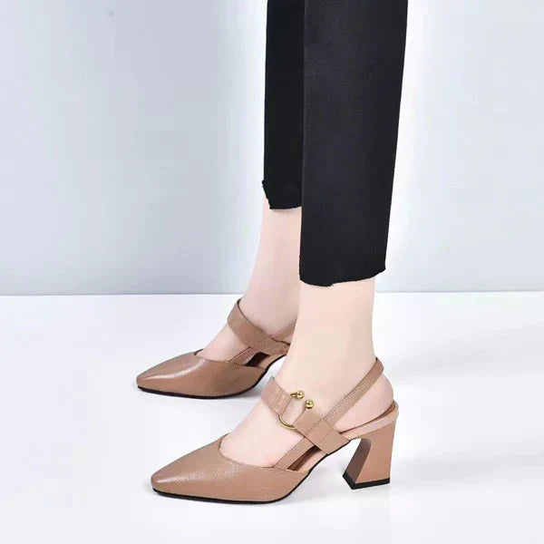 Wilda® | Damen-Pumps mit spitzer Zehenpartie und Riemchen