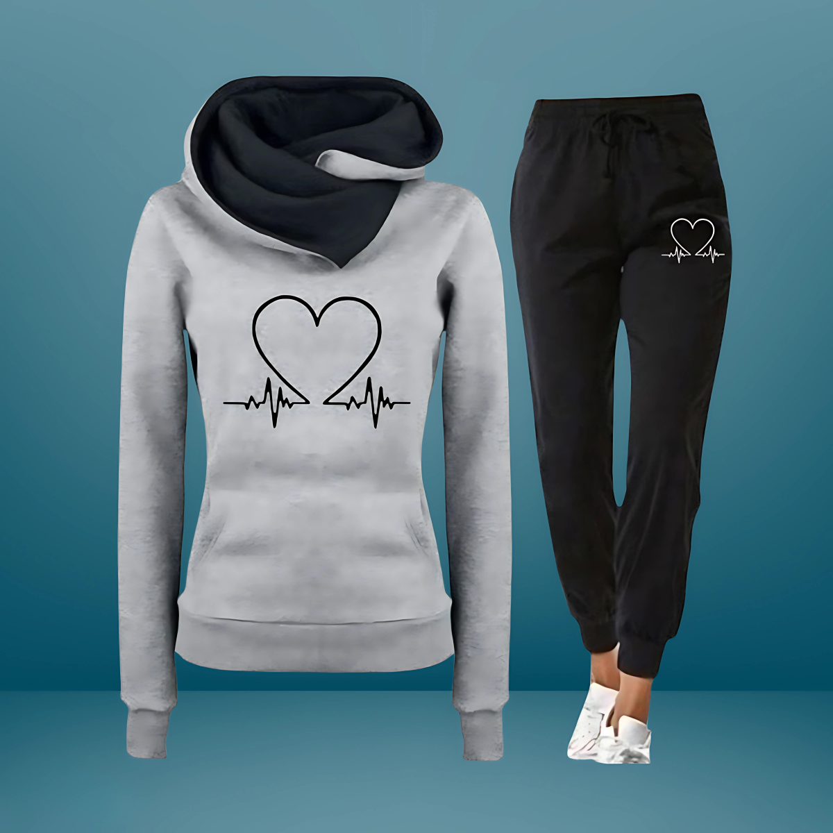 Alvina | Bequemer LiebesFit Jogginganzug