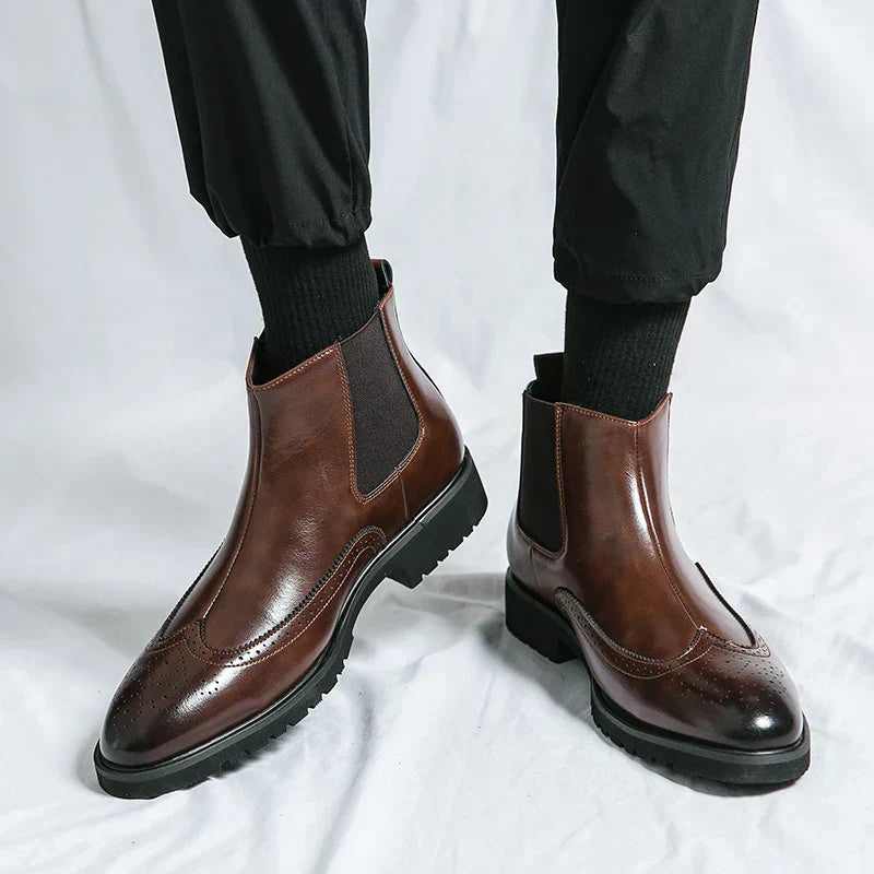 Adriel™ | Chelsea-Stiefel aus Leder