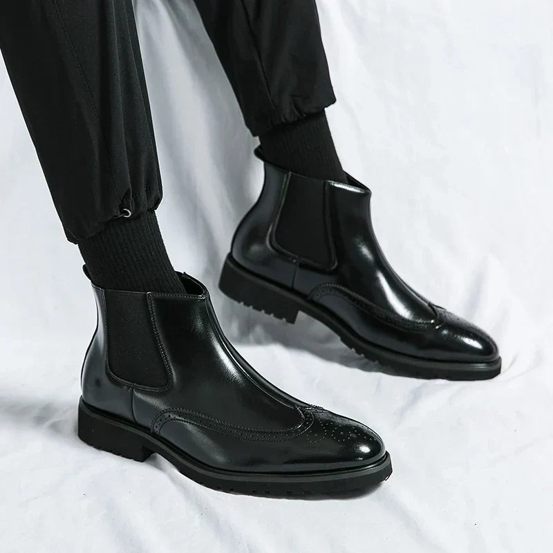 Adriel™ | Chelsea-Stiefel aus Leder