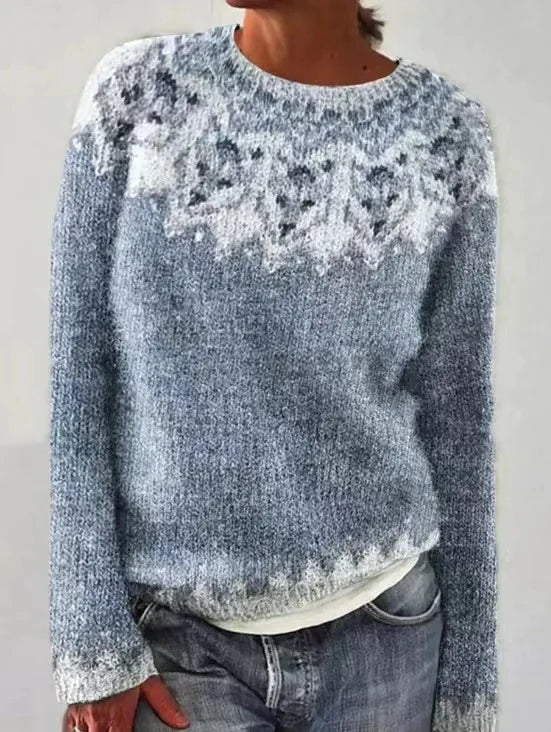 AMÉLIE - RETRO STRICKPULLOVER GEMÜTLICH