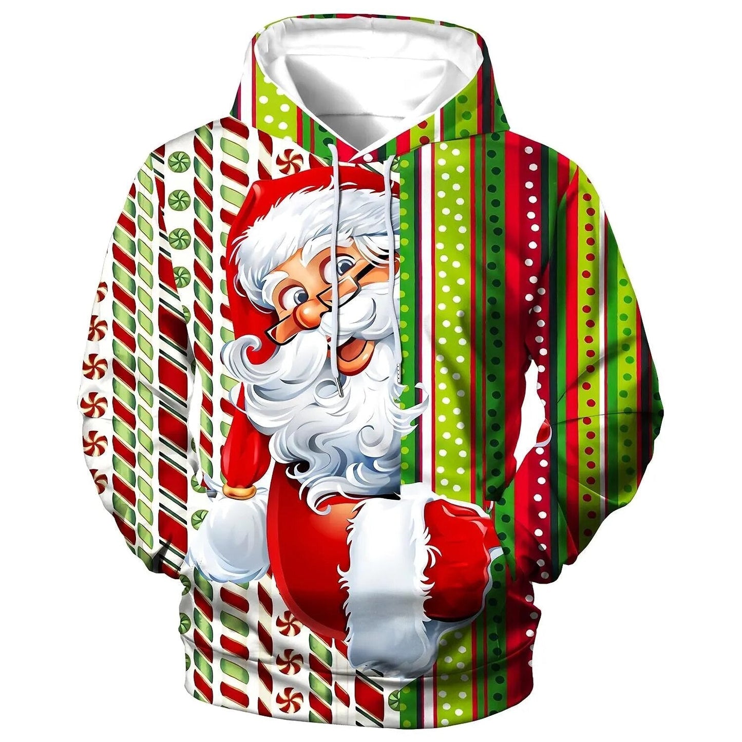 Weihnachtspullover mit Kapuze für Männer