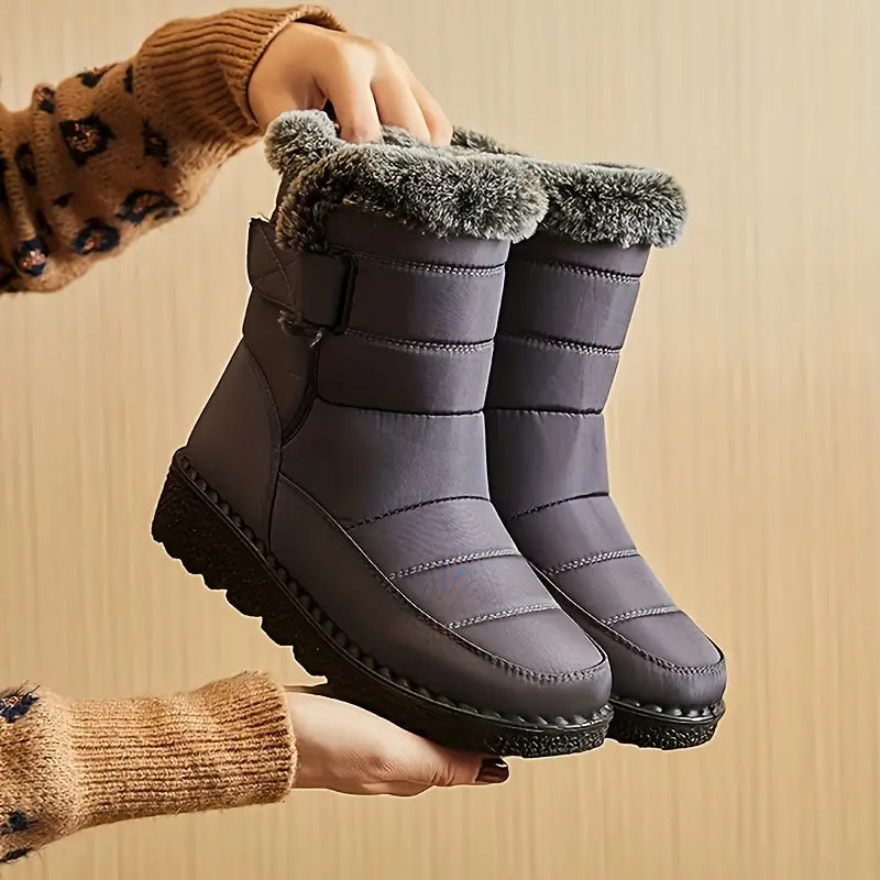 Wasserdichte Schneeboots mit Bequemem Winterdesign für Damen | Ideal für das tägliche Tragen
