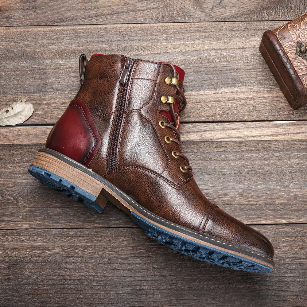 AARON | Premium-Oxford-Stiefel aus handgefertigtem Leder