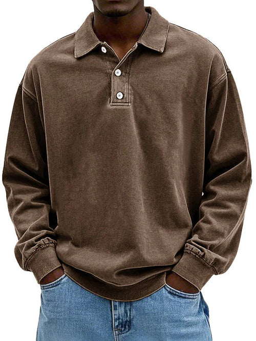 Langarm-Polo Smart-Casual