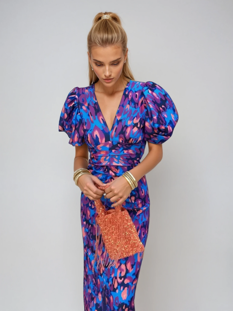 Arielle | Elegantes und Lebendiges Midikleid