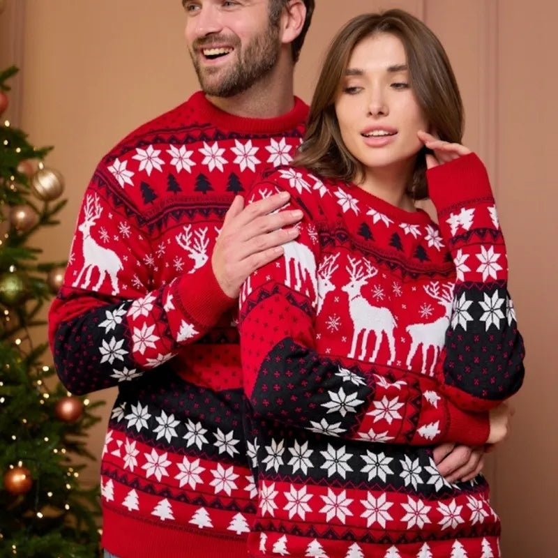 Weihnachts Urlaub Pullover-Set für Paare
