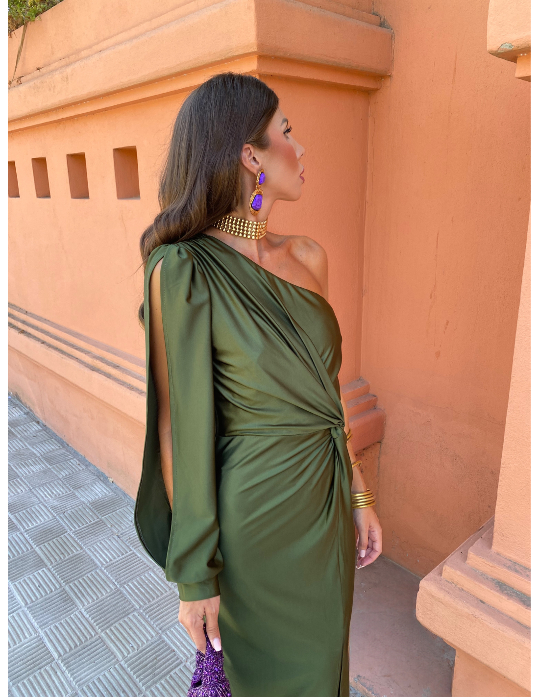 Alaysia | Elegantes schwarzes Sommerkleid
