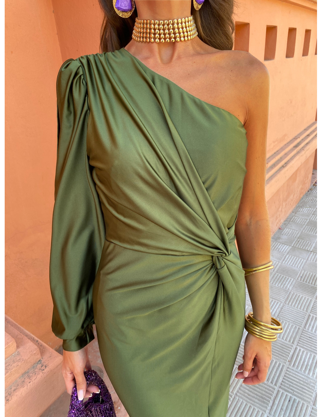 Alaysia | Elegantes schwarzes Sommerkleid