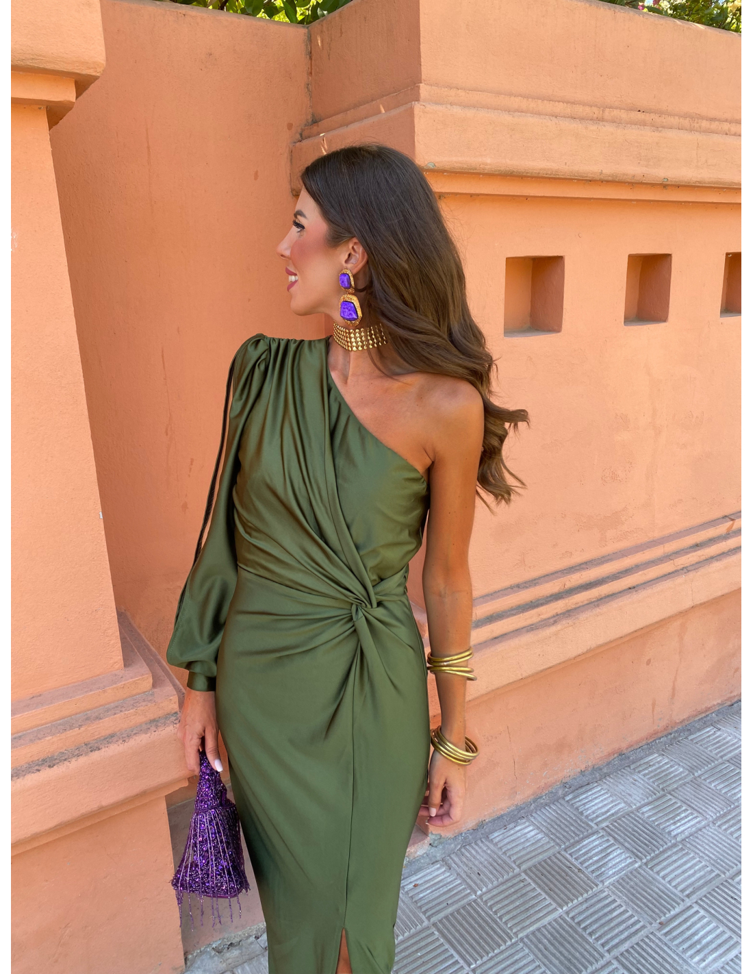 Alaysia | Elegantes schwarzes Sommerkleid