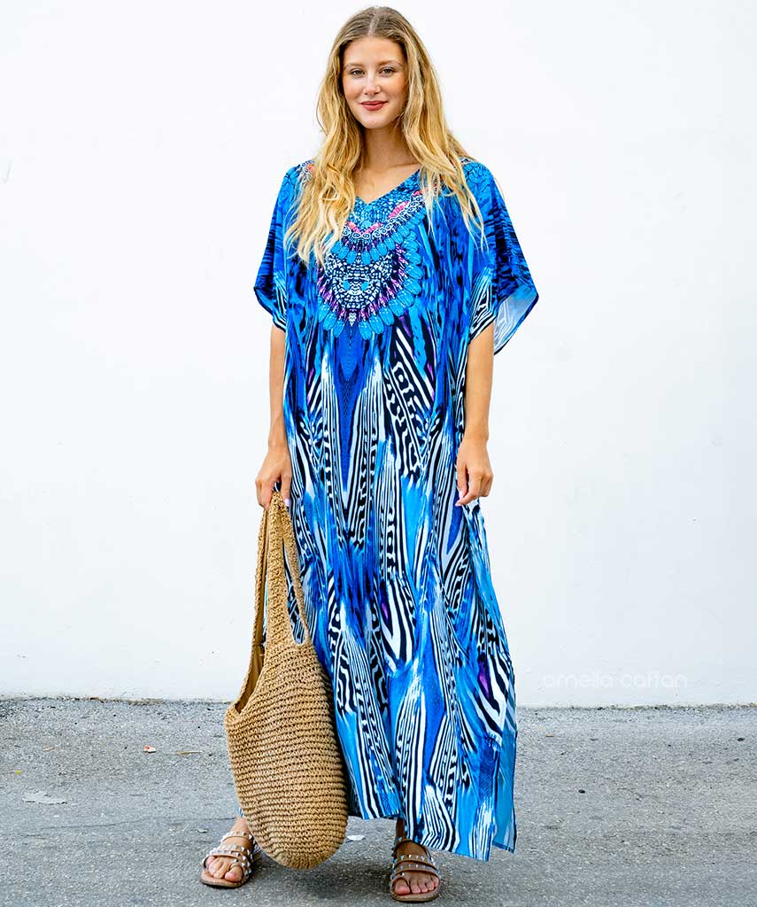Zara – Eleganter Damen Kaftan – Luftig, stilvoll & perfekt für besondere Anlässe