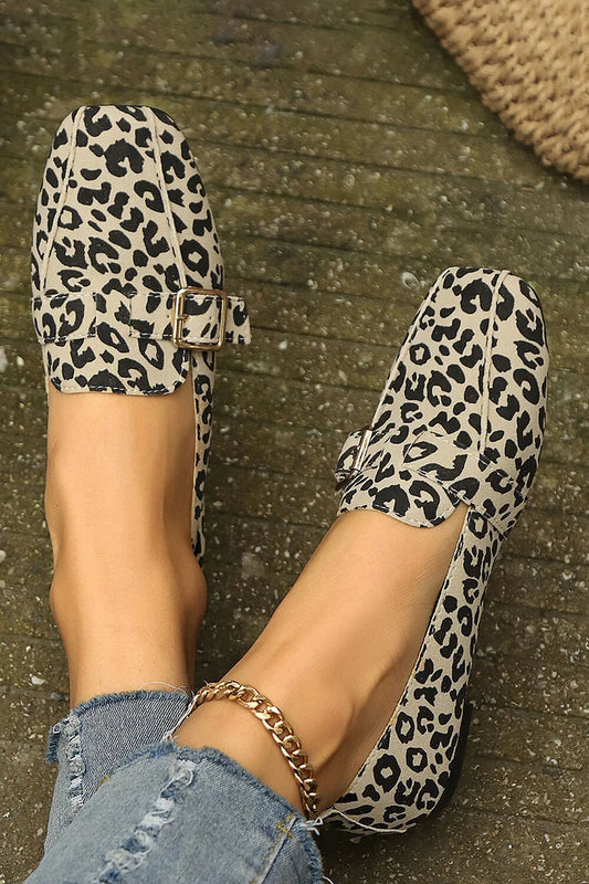 Zanika - Tägliche Loafers mit dekorativem Schnalle und Riemen