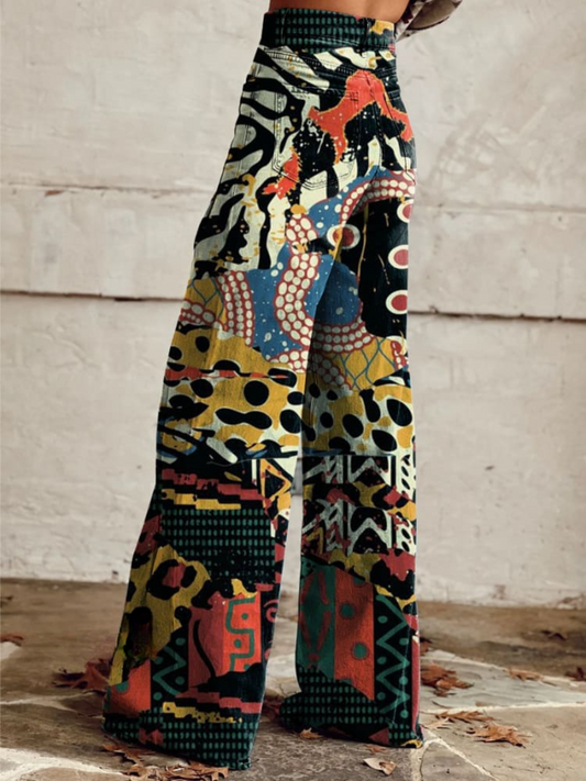 Yasmine | Handgefertigte Flare-Hose mit Stil