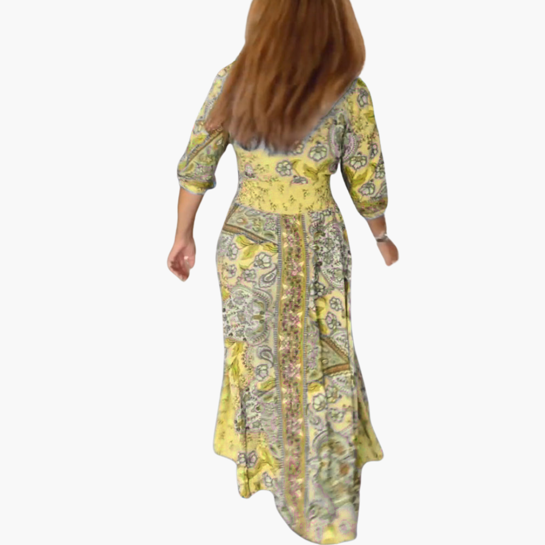 Andrea | Bohemian Flow Maxikleid
