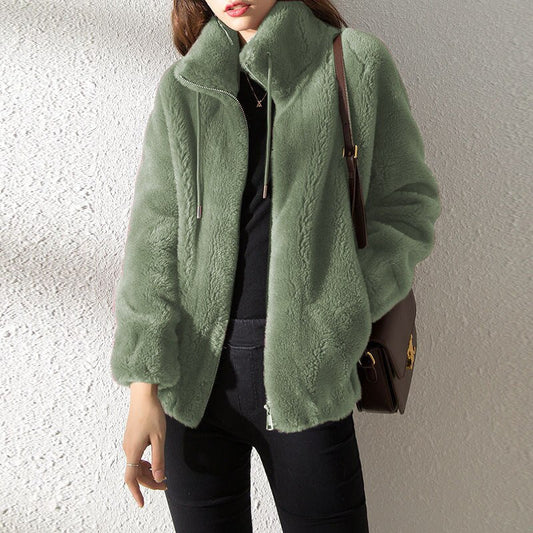 Weiche Mode Winterjacke für Frauen