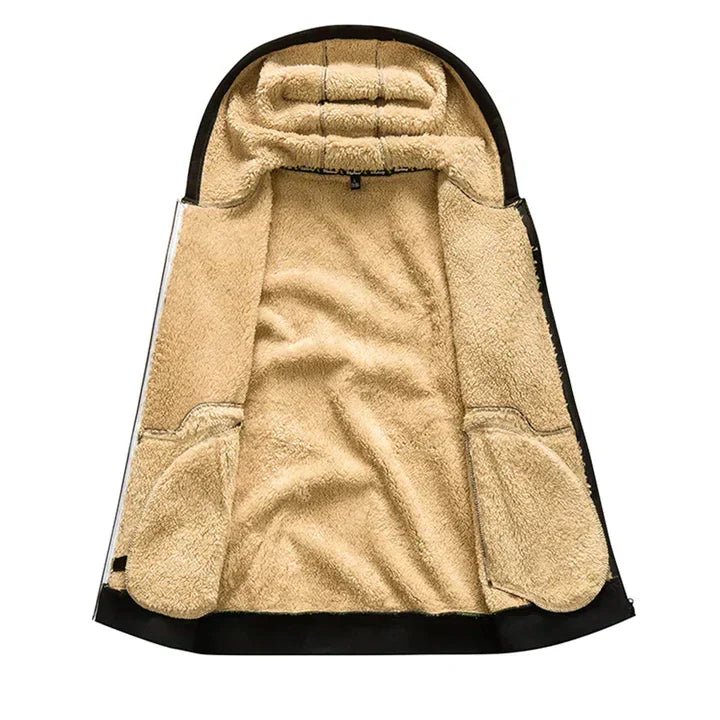 Arie - Herren Winterjacke mit Kapuze und Fleece
