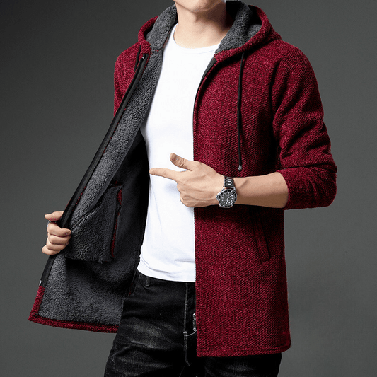 Anders | Garnett Kapuzenpullover