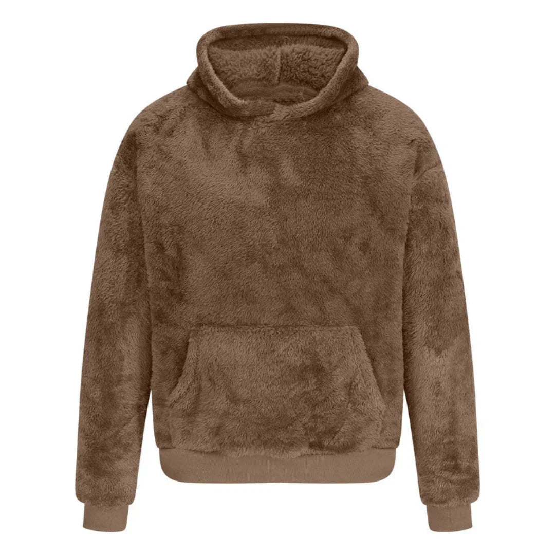 Warmer Flauschiger Hoodie Für Gemütlichen Winterkomfort Für Frauen