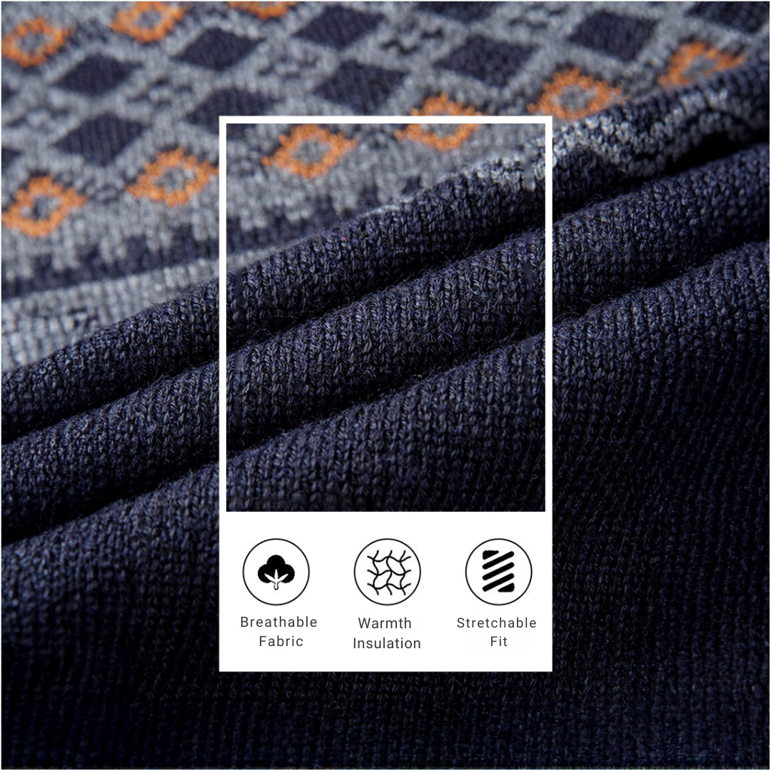 Weihnachts-Winter-Pullover und Strickjacke für Männer