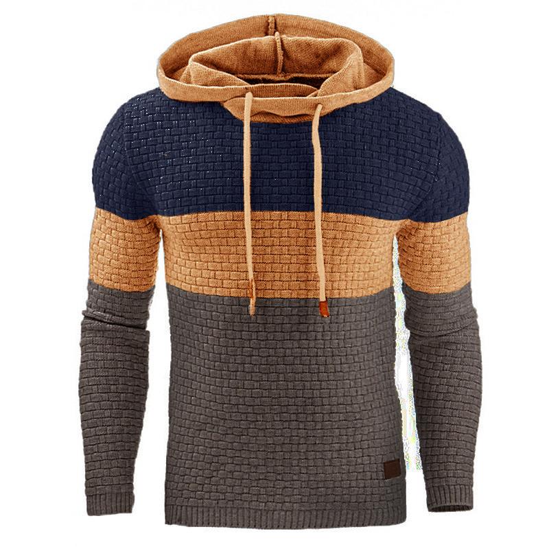 Warmer Winter-Kapuzepullover für Herren