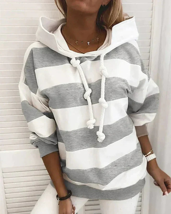 Warmer und Modischer Hoodie Für Gemütlichen Winterstil Für Frauen