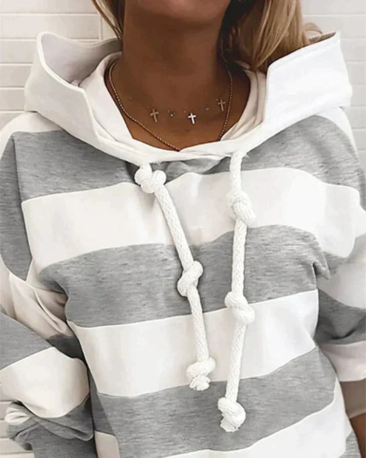 Warmer und Modischer Hoodie Für Gemütlichen Winterstil Für Frauen