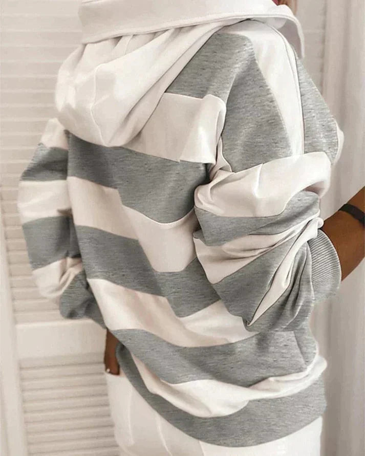 Warmer und Modischer Hoodie Für Gemütlichen Winterstil Für Frauen