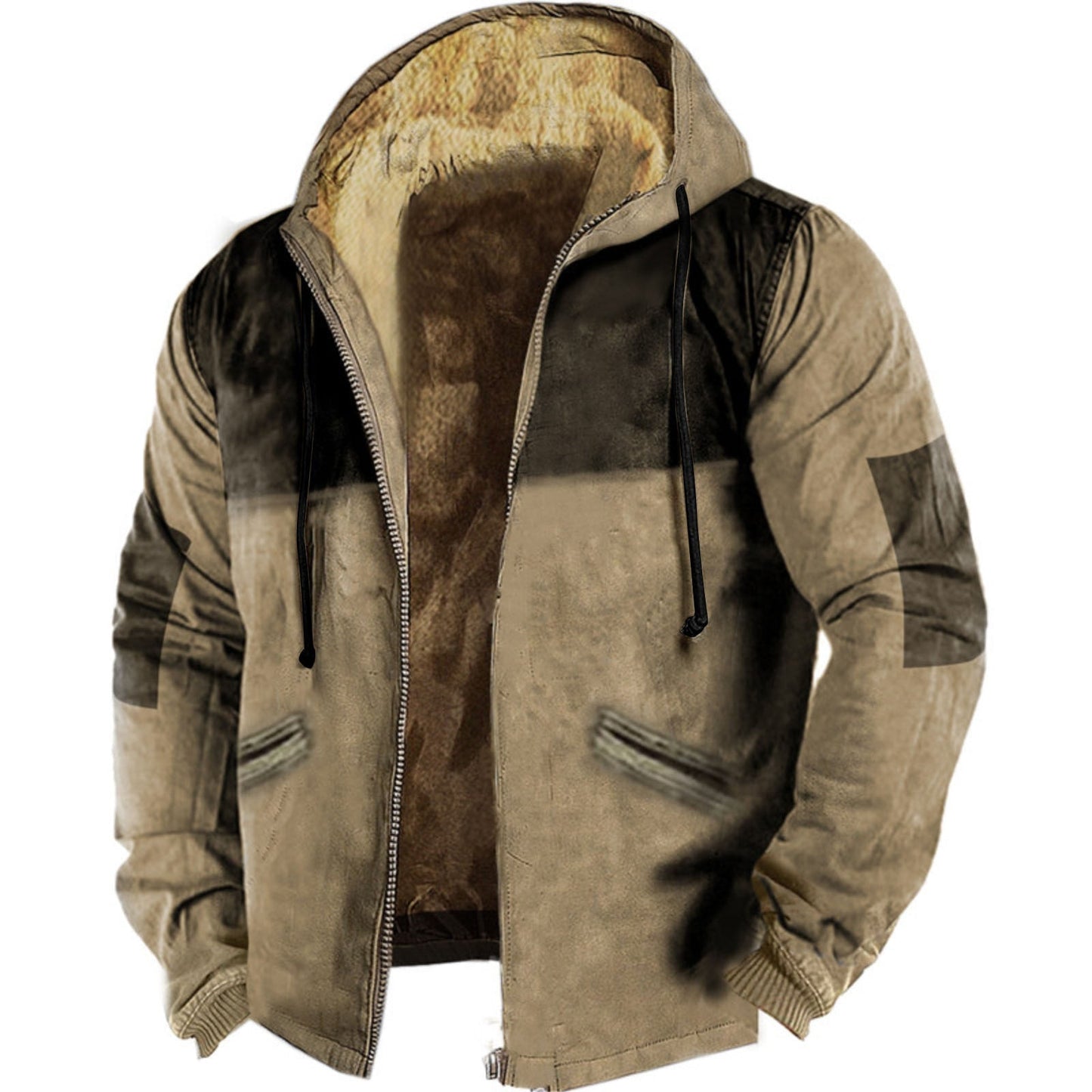 Winterjacke mit warmer Fütterung für Männer