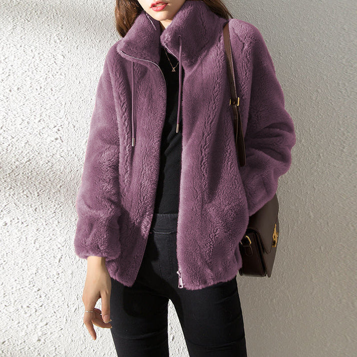 Weiche Mode Winterjacke für Frauen