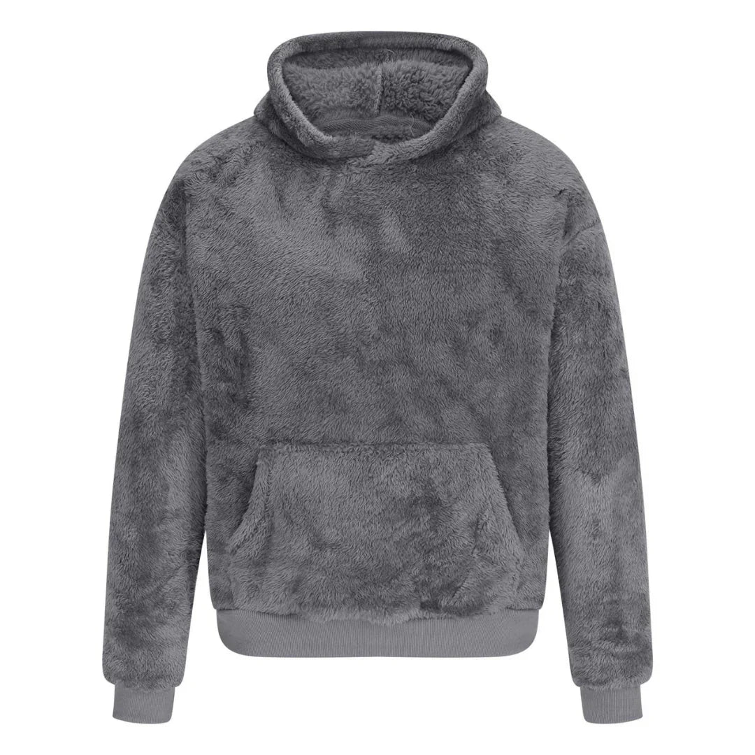 Warmer Flauschiger Hoodie Für Gemütlichen Winterkomfort Für Frauen