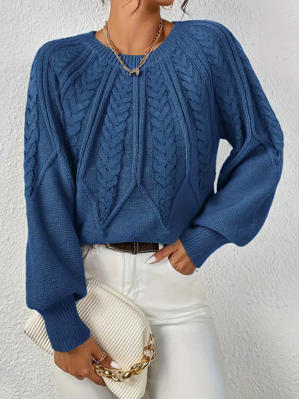 Zénaïde - Eleganter, warmer Pullover