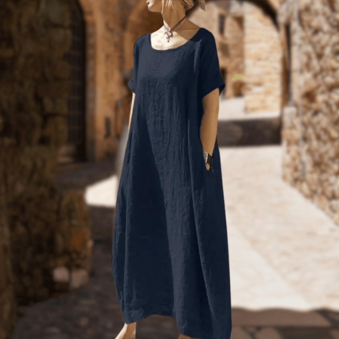 Yazmin® | Lässiges, weiches und bequemes langes Kleid