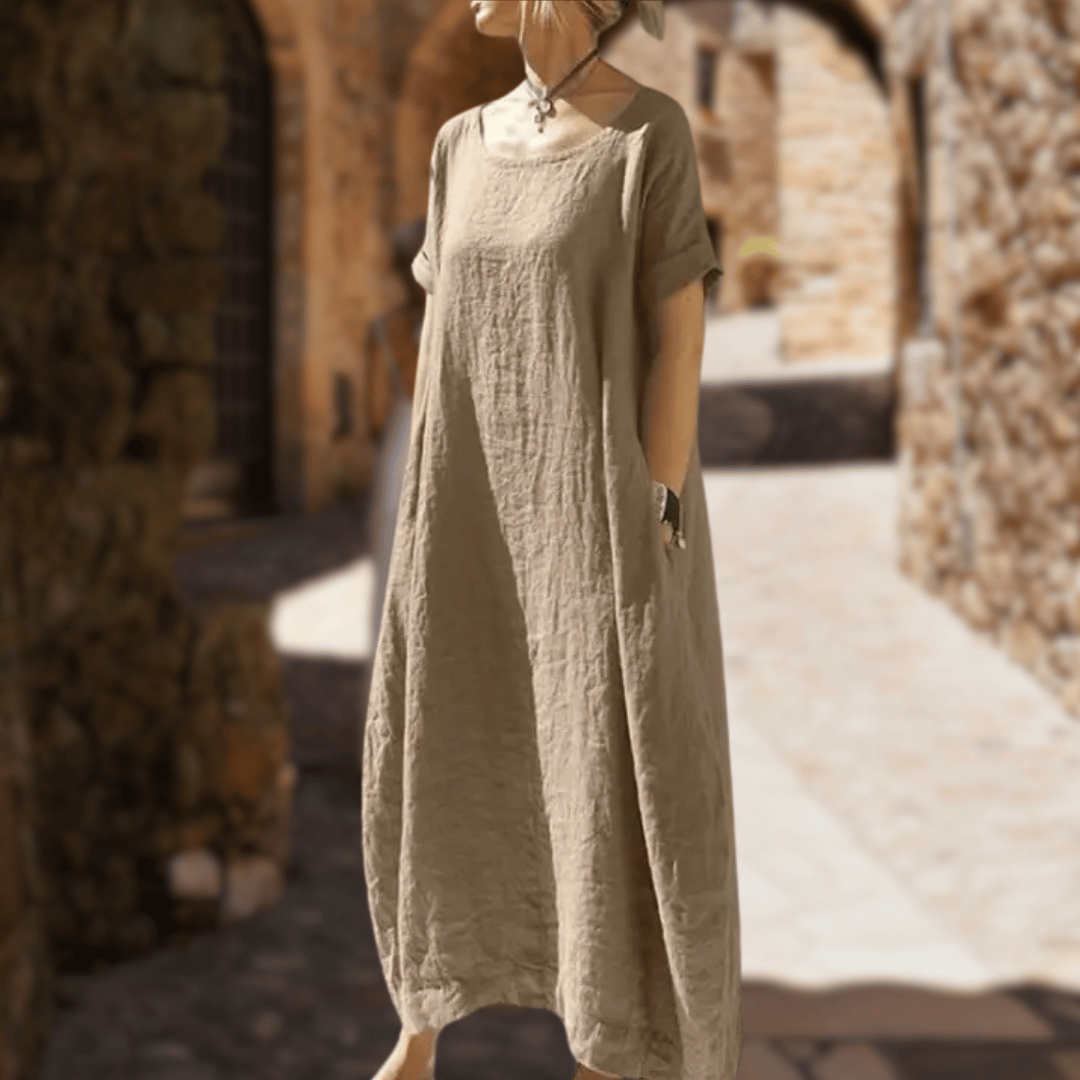 Yazmin® | Lässiges, weiches und bequemes langes Kleid