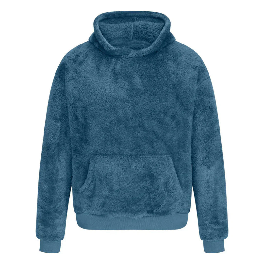 Warmer Flauschiger Hoodie Für Gemütlichen Winterkomfort Für Frauen