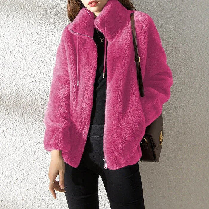 Weiche Mode Winterjacke für Frauen