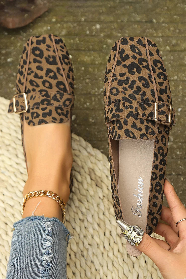 Zanika - Tägliche Loafers mit dekorativem Schnalle und Riemen